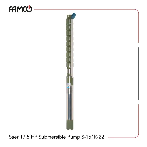 Saer-17.5-HP-Submersible-Pump-S-151K_22 Saer 17.5 HP Submersible Pump S-151K-22