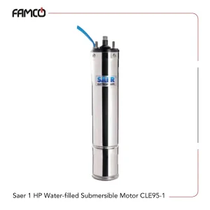 Saer 1 HP Water-filled Submersible Motor CL95-1