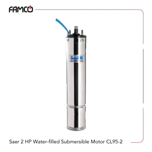 Saer 2 HP Water-filled Submersible Motor CLE95-2