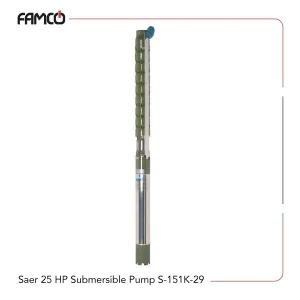 Saer 25 HP Submersible Pump S-151K/29
