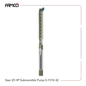 Saer 25 HP Submersible Pump S-151K/32
