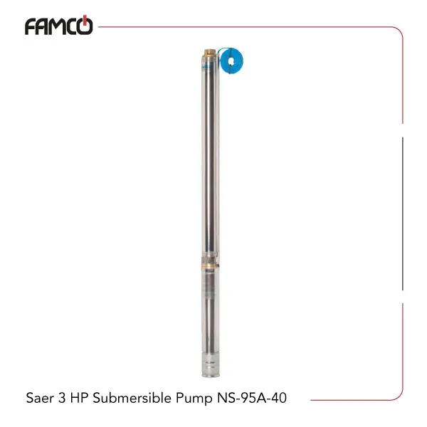Saer-3HP-Submersible-Pump-NS-95A-40 Saer 3HP Submersible Pump NS-95A-40