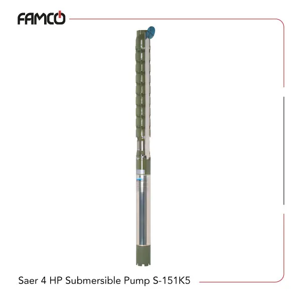 Saer-4-HP-Submersible-Pump-S-151K5 Saer 4 HP Submersible Pump S-151K5