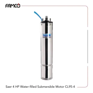 Saer 4 HP Water-filled Submersible Motor CL95-4