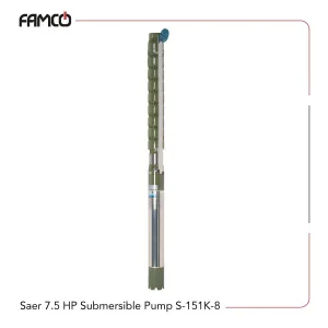 Saer 7.5 HP Submersible Pump S-151K/8