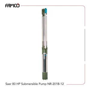 Saer 80 HP Submersible Pump NR-201B/12