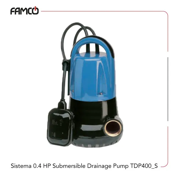 Sistema 0.4 HP Submersible Drainage Pump TDP400/S