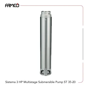 Sistema 3 HP Multistage Submersible Pump ST 35-20