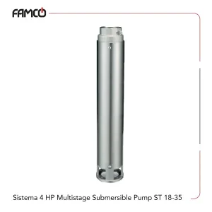 Sistema 4 HP Multistage Submersible Pump ST 18-35