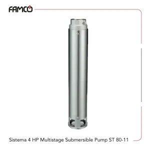 Sistema 4 HP Multistage Submersible Pump ST 80-11