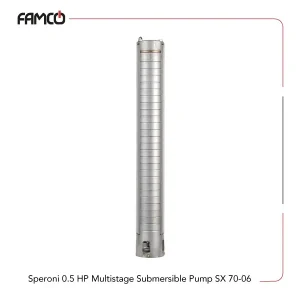 Speroni 0.5 HP Multistage Submersible Pump SX 70-06