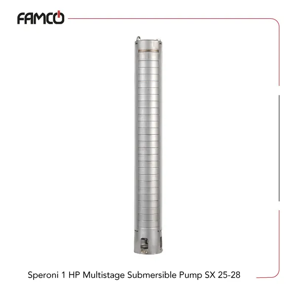 Speroni 1 HP Multistage Submersible Pump SX 25-28