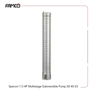 Speroni 1.5 HP Multistage Submersible Pump SX 40-23