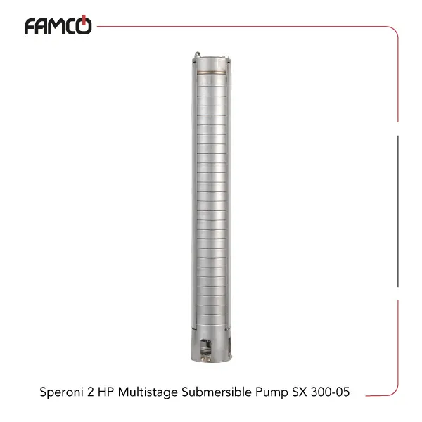Speroni 2 HP Multistage Submersible Pump SX 300-05