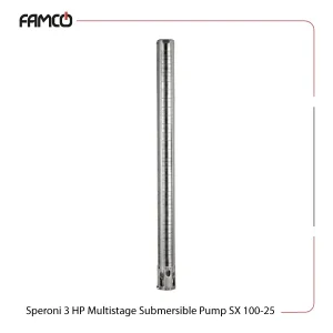 Speroni 3 HP Multistage Submersible Pump SX 100-25