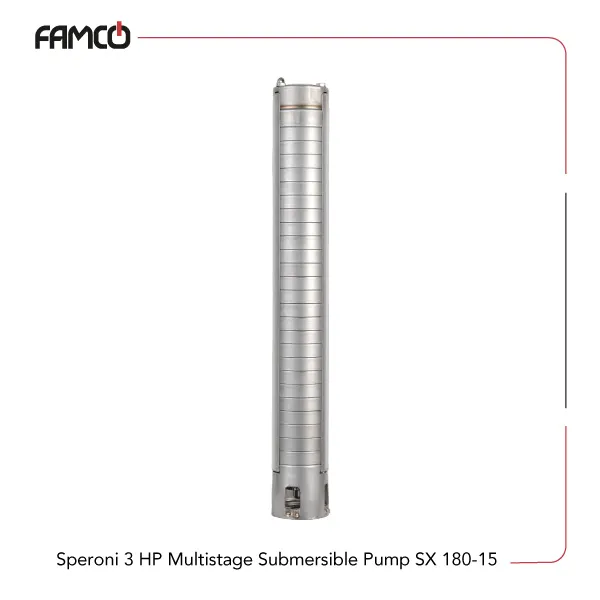 Speroni 3 HP Multistage Submersible Pump SX 180-15