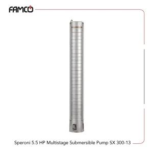 Speroni 5.5 HP Multistage Submersible Pump SX 300-13