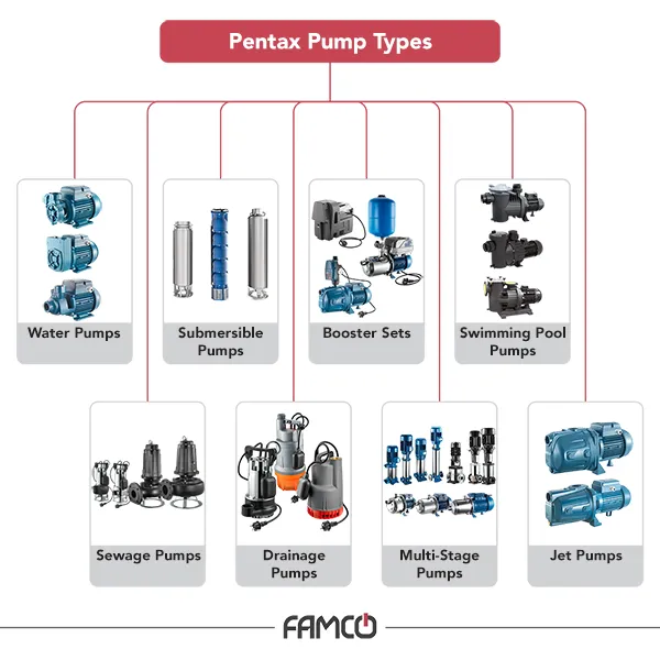 Pentax-Pump-Types