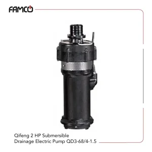 Qifeng 2 HP Submersible Drainage Pump QD3-68/4-1.5