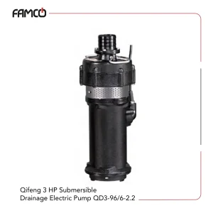 Qifeng 3 HP Submersible Drainage Electric Pump QD3-96/6-2.2